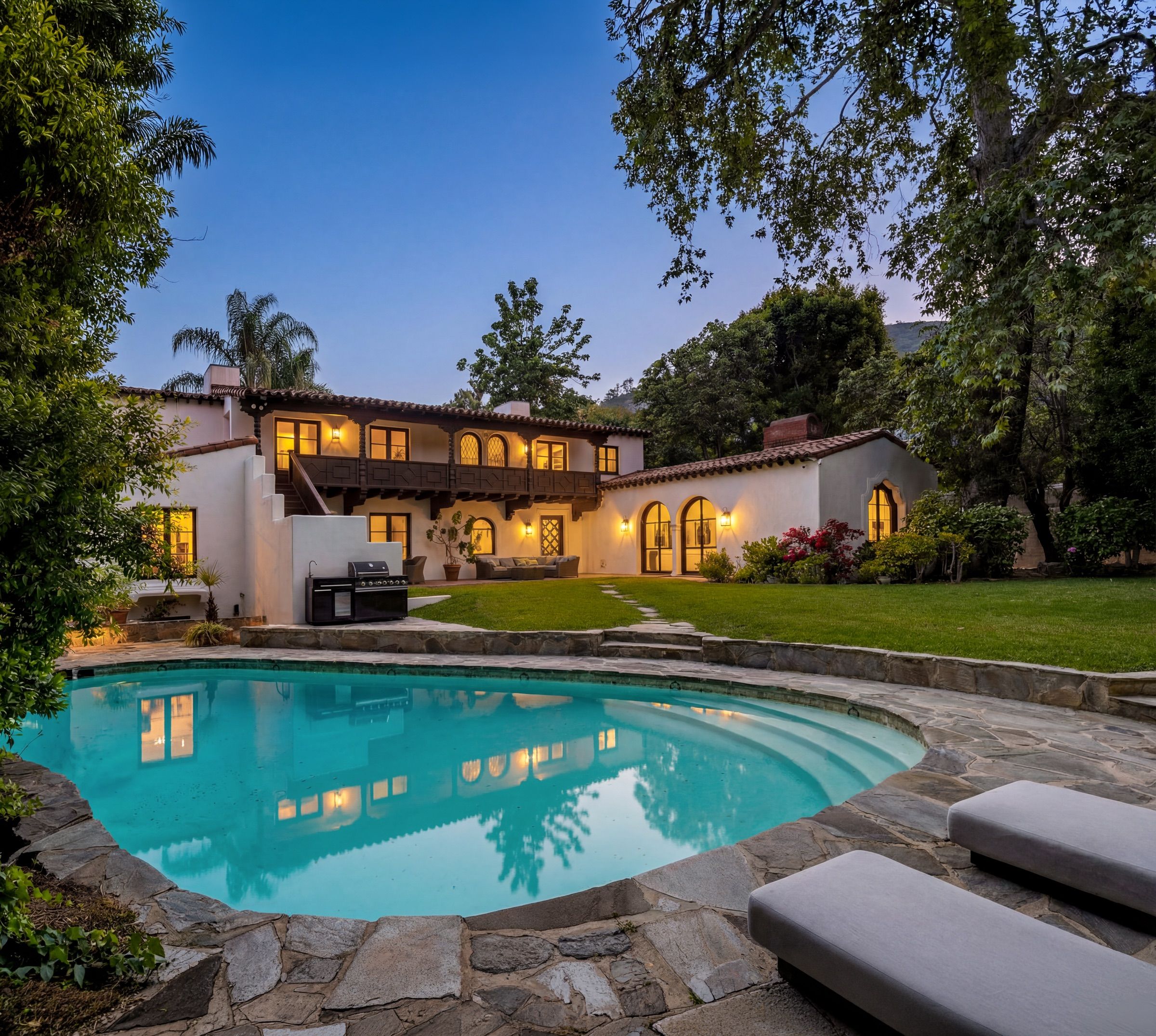 Exterior of 1851 Outpost Dr, Los Angeles, a Carolwood Estates listing