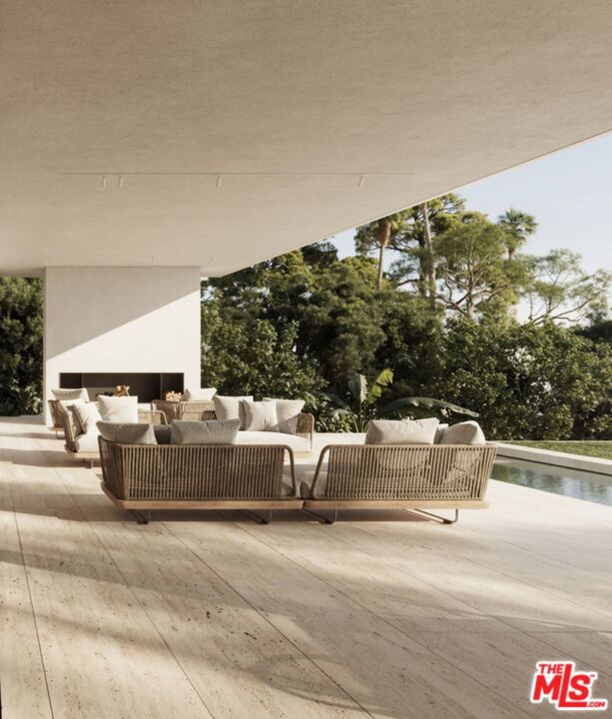 Interior or garden of 720 N Bonhill Rd, Los Angeles, a Carolwood Estates listing